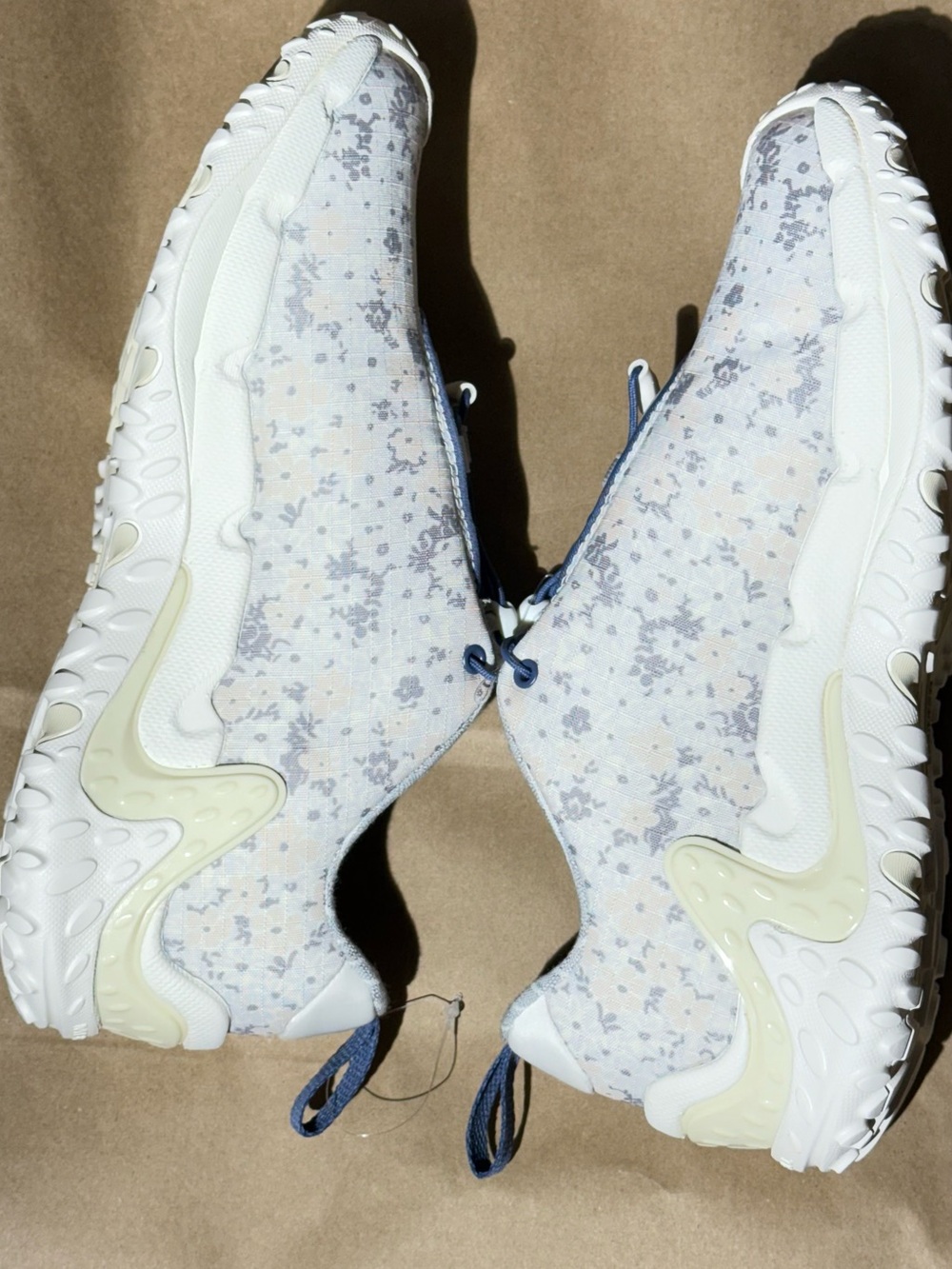 FP Movement by Free People Cream and Blue Floral Sneakers - Picture 15 of 16